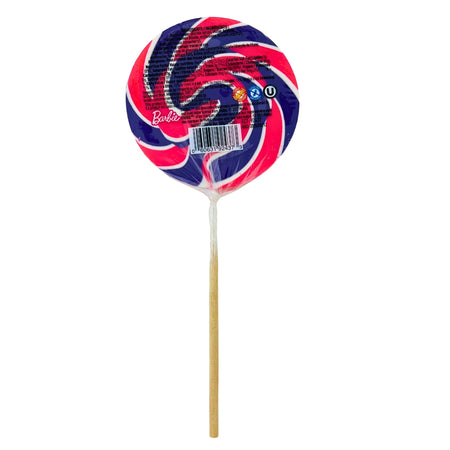 Barbie Swirly Lollipop - 100g Nutrition Facts Ingredients-Lollipop-Party Favor-Barbie World