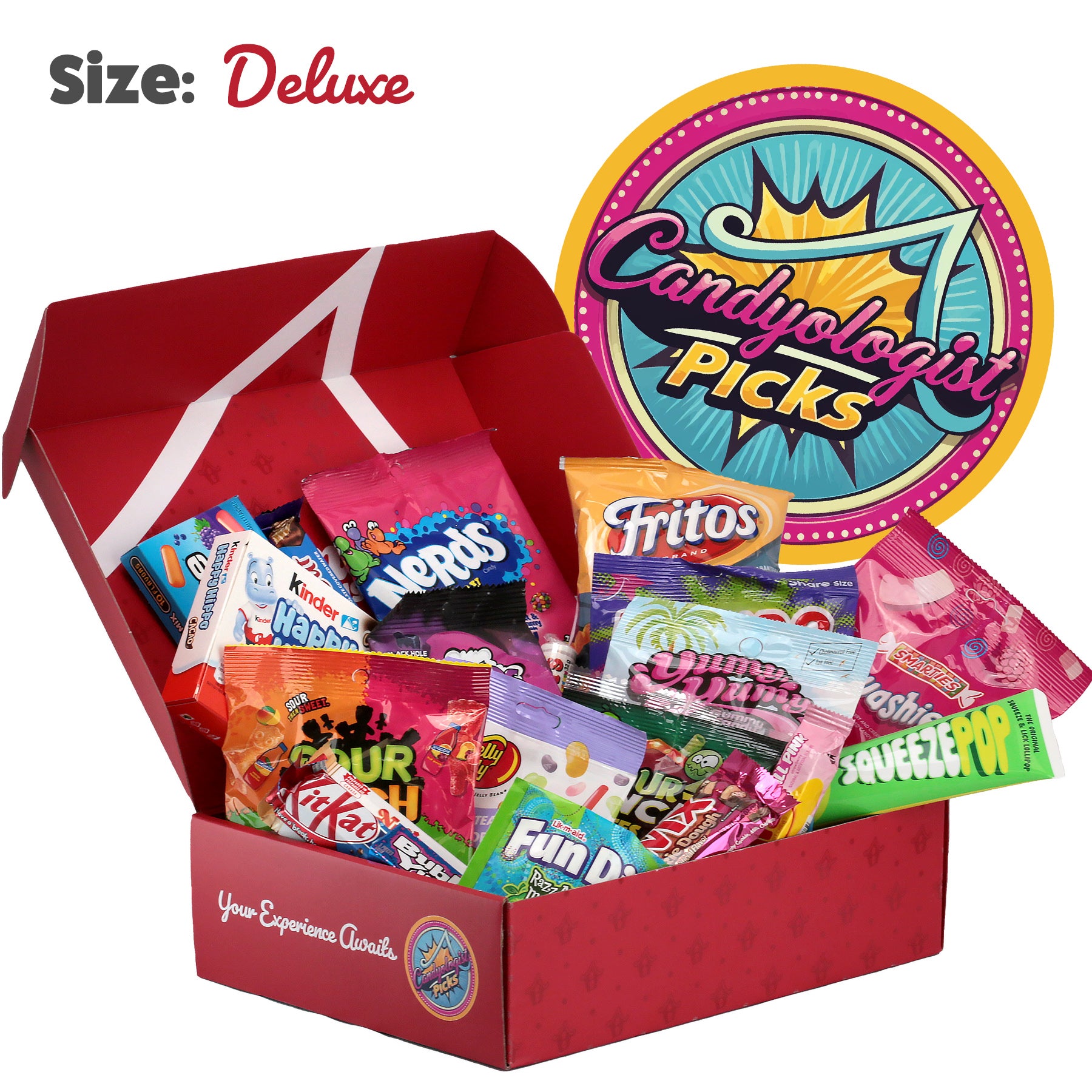 Candy Funhouse Funbox - Candy Funbox - Candyologist Picks - Candy Mix - Best Candy - Top Ranked Candy - Deluxe Funbox