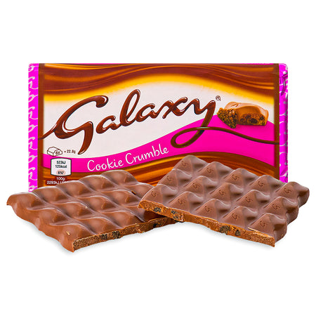 Galaxy Cookie Crumble Block (UK) - 114g