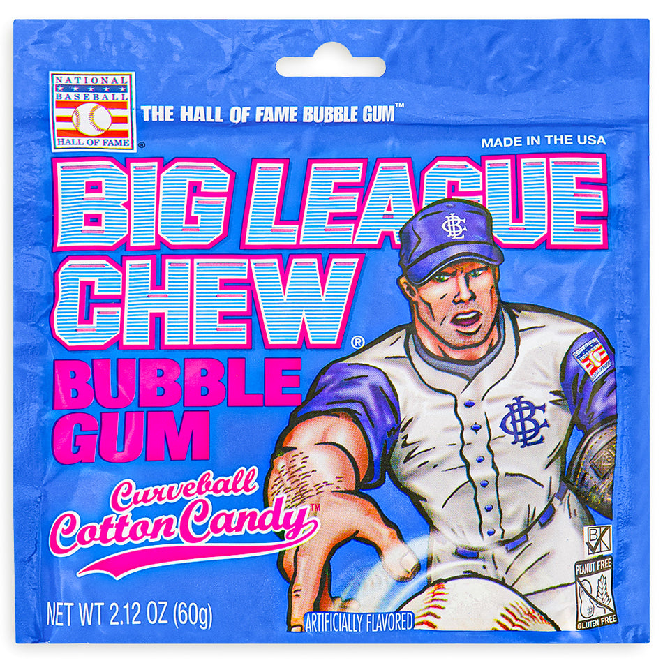 Big League Chew Curveball Cotton Candy