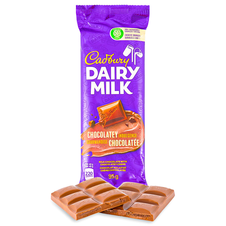 Cadbury Dairy Milk Chocolatey Indulgence Bars - 95g