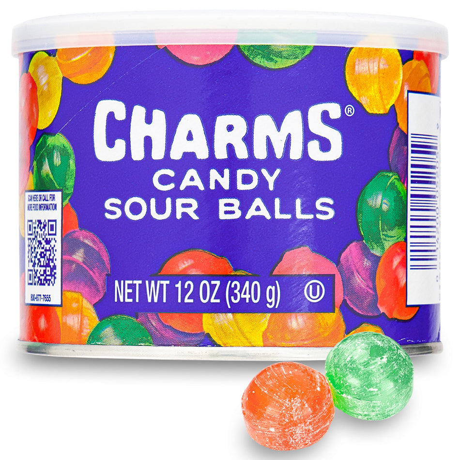 Charms Candy Sour Balls - 12oz, Charms Candy Sour Balls, Pucker-worthy delight, Tiny treats with a tangy punch, Burst of zingy sourness, Powerhouse of tangy flavor, Mini explosion of sour, Bold and thrilling treat, Giggle-filled moment, Quick pick-me-up, Zesty zest and mouthwatering fun, charms, charms lollipop, charms blow pops, charms blow pop