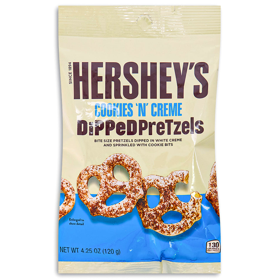 Hershey's Cookies 'n' Creme Dipped Pretzels - 4.25oz