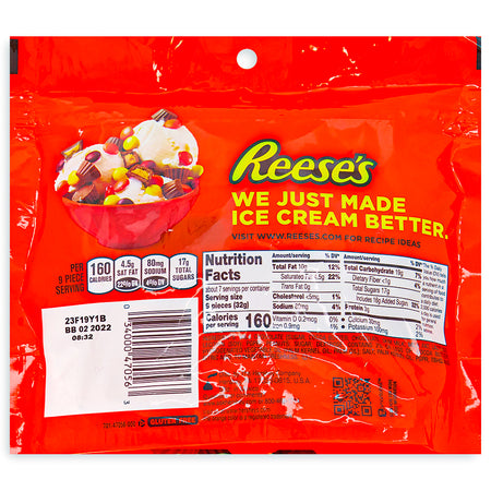 Reese's Peanut Butter Cup Mini Pouches - 7.6oz ingredients nutrition facts, Reese's Peanut Butter Cup Minis, Bite-Sized Delights, Mini Peanut Butter Cups, Milk Chocolate Goodness, Sweet and Salty Combo, Portable Snacking, Tiny Packages of Joy, Peanut Butter Paradise, Anytime Treat, Party Snacks, reeses peanut butter cups, reeses chocolate, reeses cups, reeses peanut cups