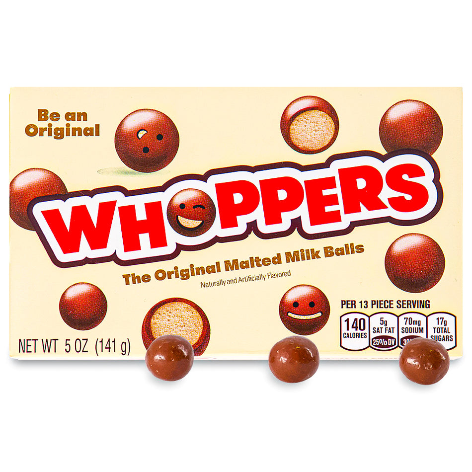 Whoppers Theater Pack - 5oz-Whoppers-Whoppers candy-Chocolate malt