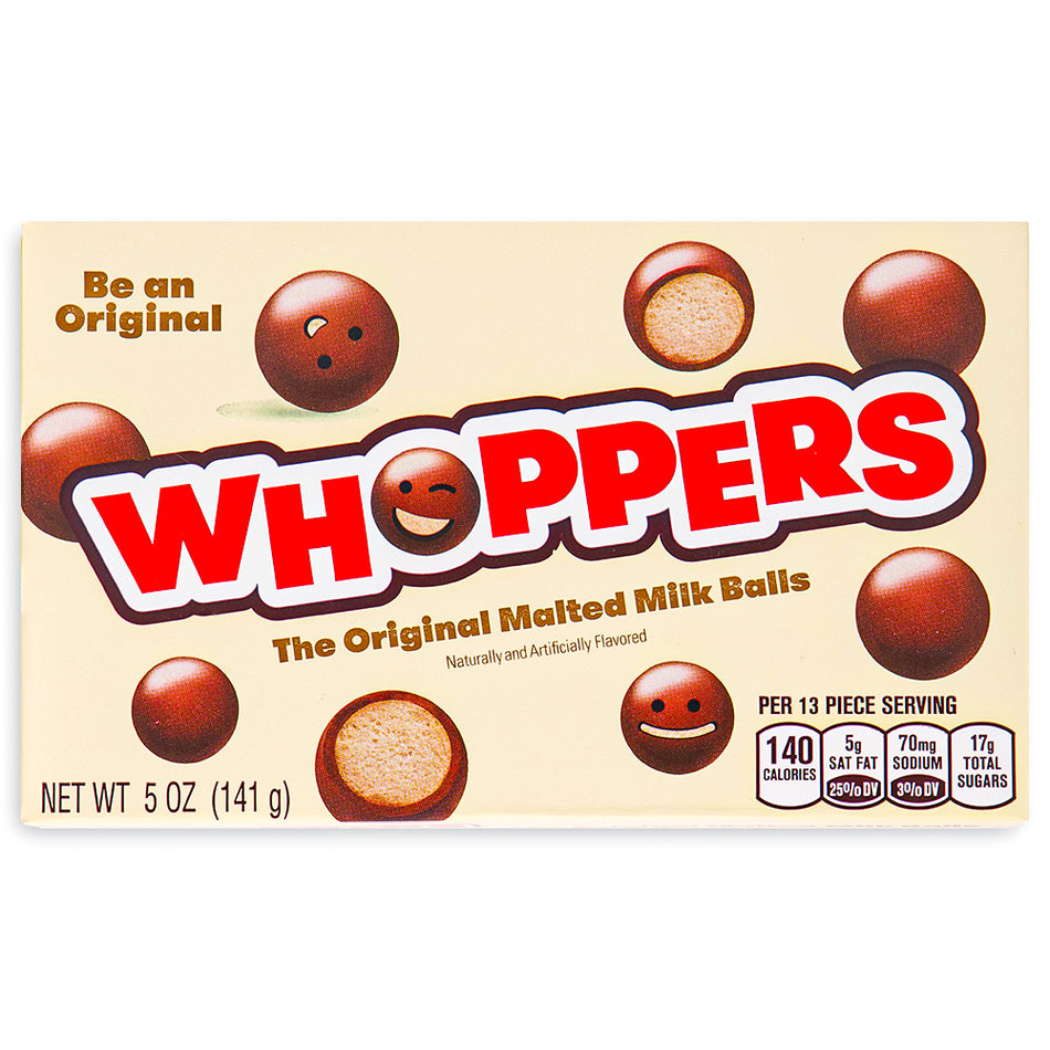 Whoppers Theater Pack - 5oz-Whoppers-Whoppers candy-Chocolate malt