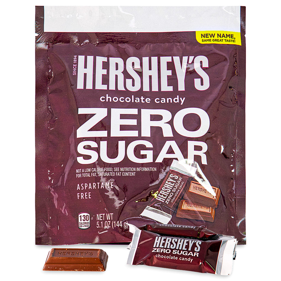 Hershey's Zero Sugar Milk Chocolate Pouch - 5.1oz