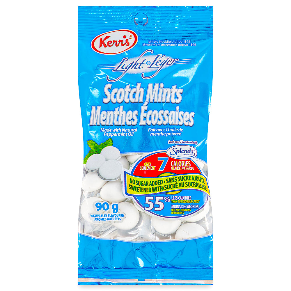 Kerr's Light Scotch Mints No Sugar Added - 90g