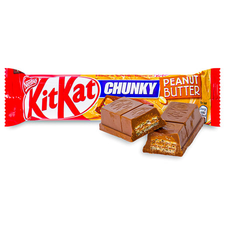 Kit Kat Chunky Peanut Butter UK - 42g, Kit Kat Chunky Peanut Butter UK, Peanut Butter Chocolate Bar, Crunchy Peanut Butter Joy, Kit Kat Chunky Edition, Whimsical Nutty Delight, kit kat, kit kat chocolate, kit kat chocolate bar, kit kat chunky, kit kat limited edition, kit kat chunky peanut butter, british candy, british chocolate, uk chocolate, british kit kat