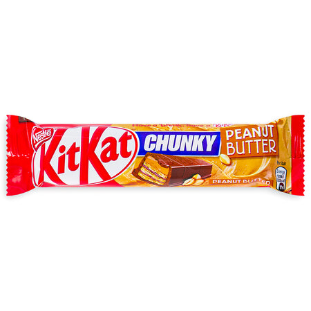 Kit Kat Chunky Peanut Butter UK - 42g, Kit Kat Chunky Peanut Butter UK, Peanut Butter Chocolate Bar, Crunchy Peanut Butter Joy, Kit Kat Chunky Edition, Whimsical Nutty Delight, kit kat, kit kat chocolate, kit kat chocolate bar, kit kat chunky, kit kat limited edition, kit kat chunky peanut butter, british candy, british chocolate, uk chocolate, british kit kat