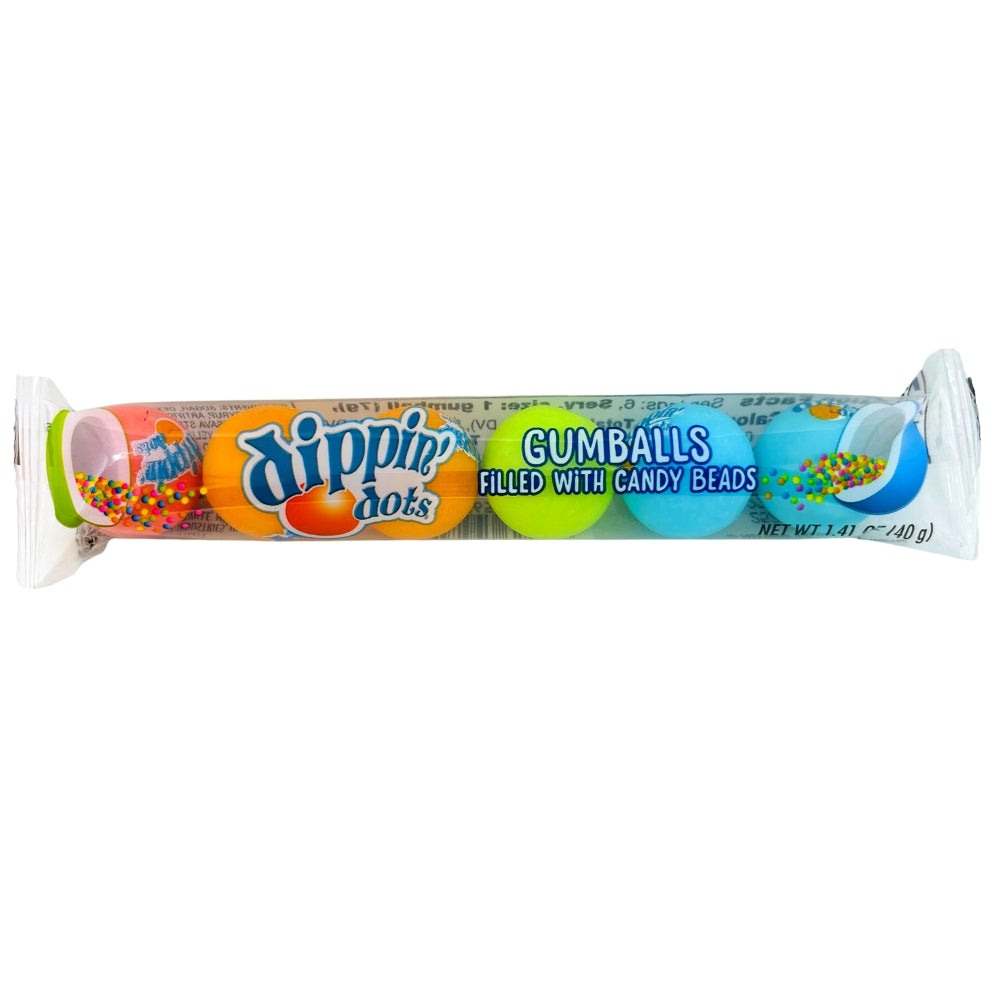 Dippin' Dots Filled Gumballs 6 Piece Tube - 1.41oz