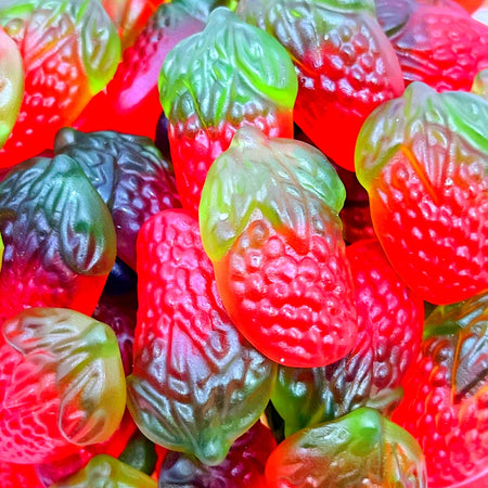 Koala Strawberries Gummies - 1kg, gummie candy, gummy candy, fun gummies, soft gummies, fruity gummies, soft gummy, strawberry candy, strawberry gummy, bulk candy, bulk gummies