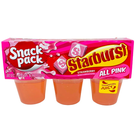 Snack Pack Pink Starburst 6pk - 552g