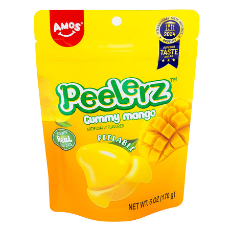 Amos Peelerz Gummy Mango - 6oz