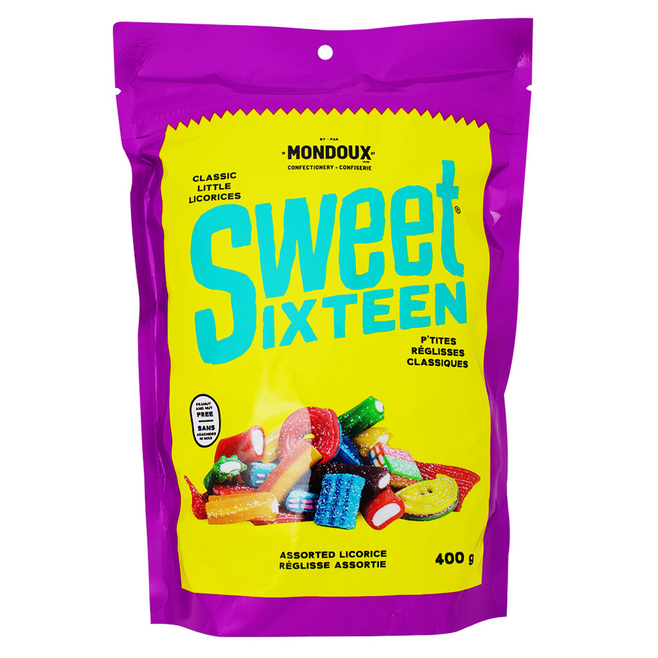 Sweet Sixteen Assorted Licorice - 400g