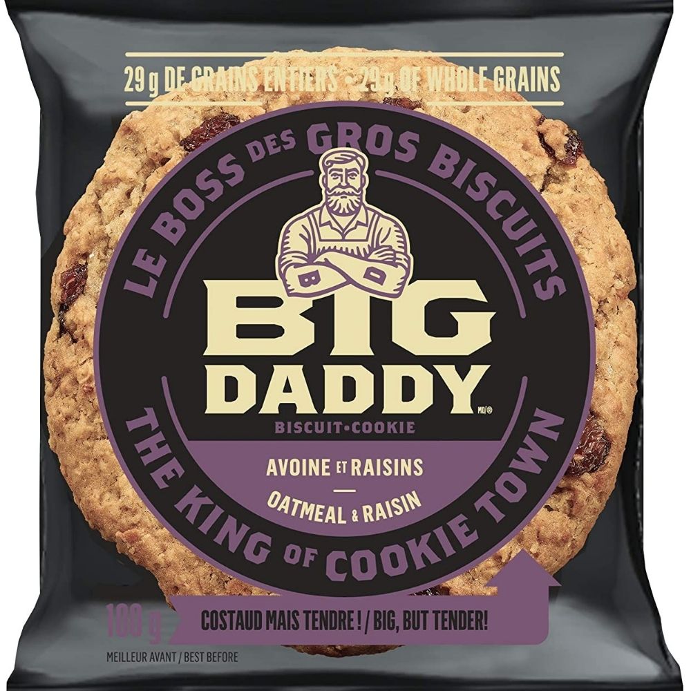 Big Daddy Oatmeal & Raisin Single Cookie - 100g