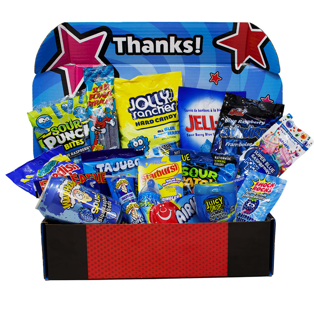 Blue Raspberry Candy Fun Box