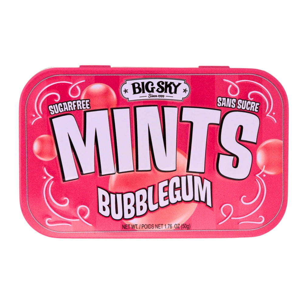 Big Sky Mints Bubble Gum - 50g - Mint Candy