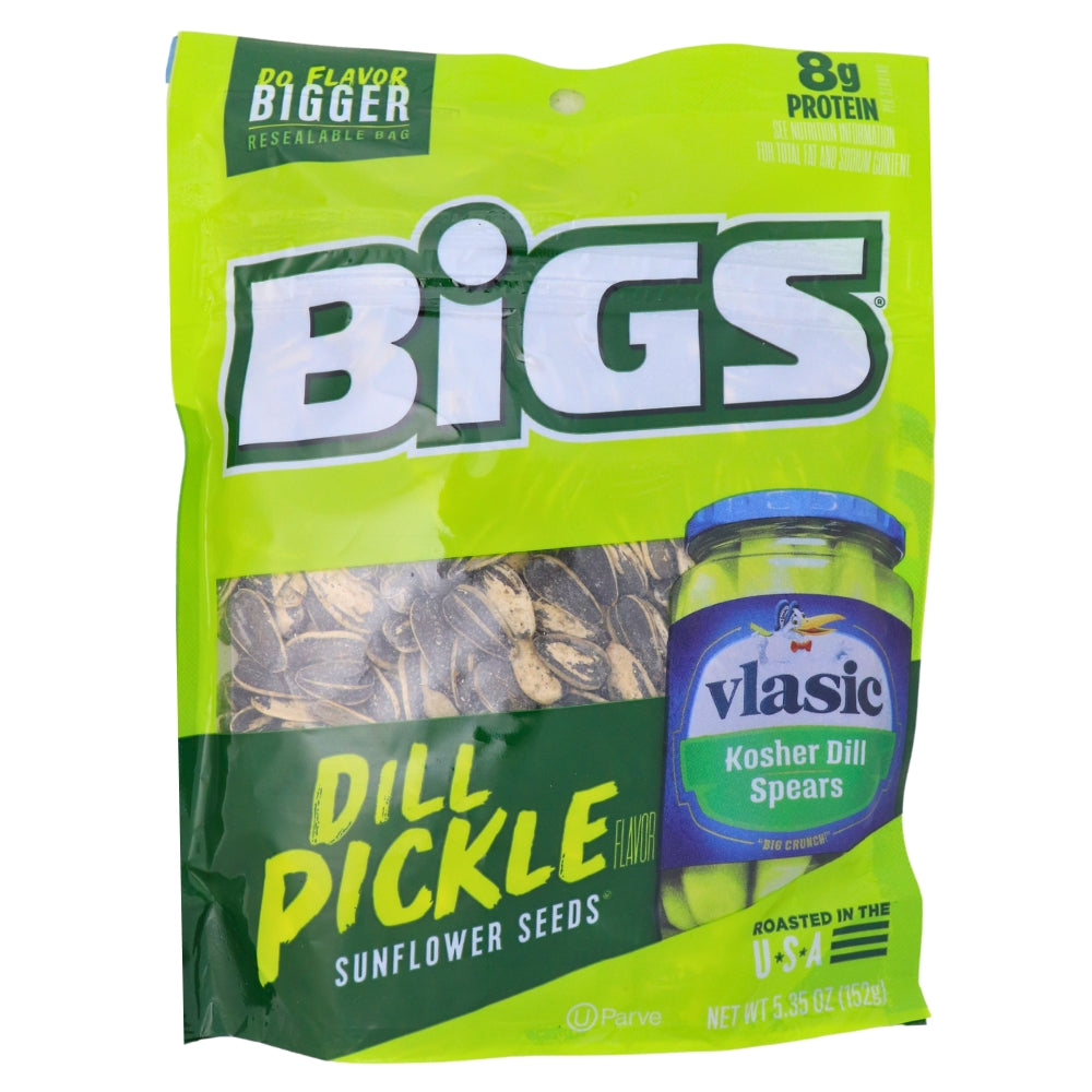 Bigs Vlasic Dill Pickle Sunflower Seeds - 152g