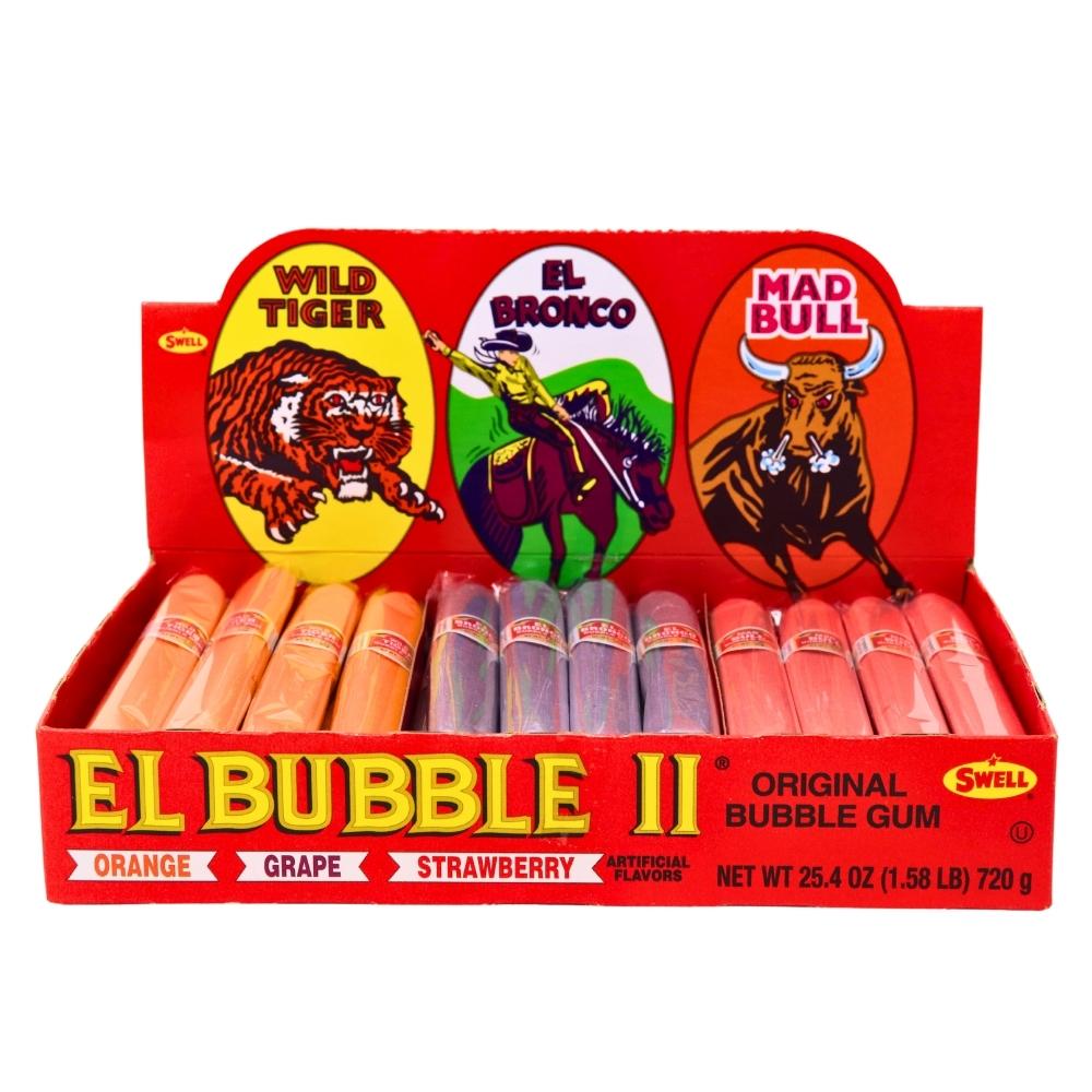 El Bubble Bubble Gum Cigars Version II, El Bubble Bubble Gum Cigars Version II, Nostalgia and flavor, Bursting with joy, Savor the delicious fruity taste, Share with friends, Flavorful escape, Light up your taste buds, Sweet way to celebrate, bubble gum cigars, cigar bubble gum