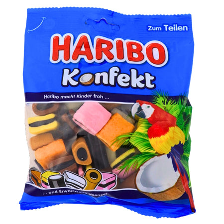 Haribo Konfekt Liquorice Allsorts - 200g, Haribo Konfekt Liquorice Allsorts, Playful Flavors, Whimsical Candy, Unique Snacking, Licorice Lover's Dream, haribo, haribo gummy, haribo gummies, german candy, german gummies, gummy candy, gummies