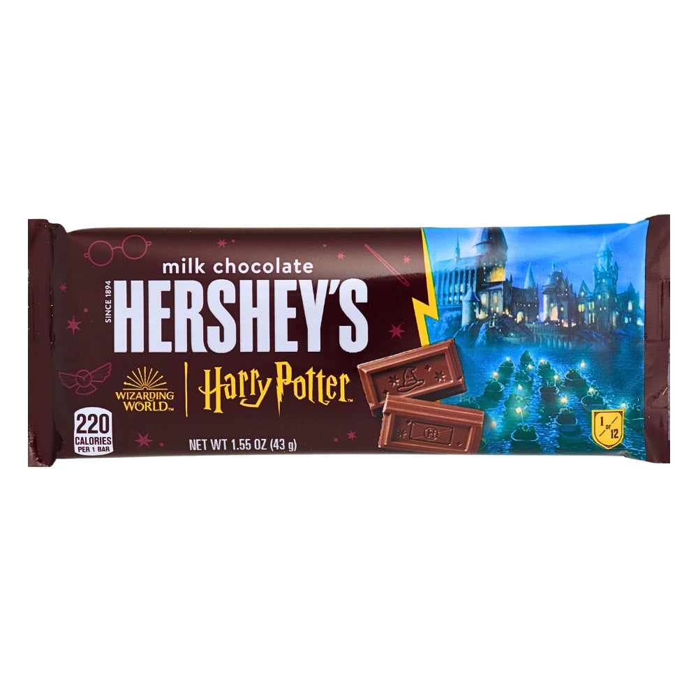 Herhsey's Milk Chocolate Harry Potter - 1.55oz-Hershey's Bar-Milk Chocolate-Harry Potter candy