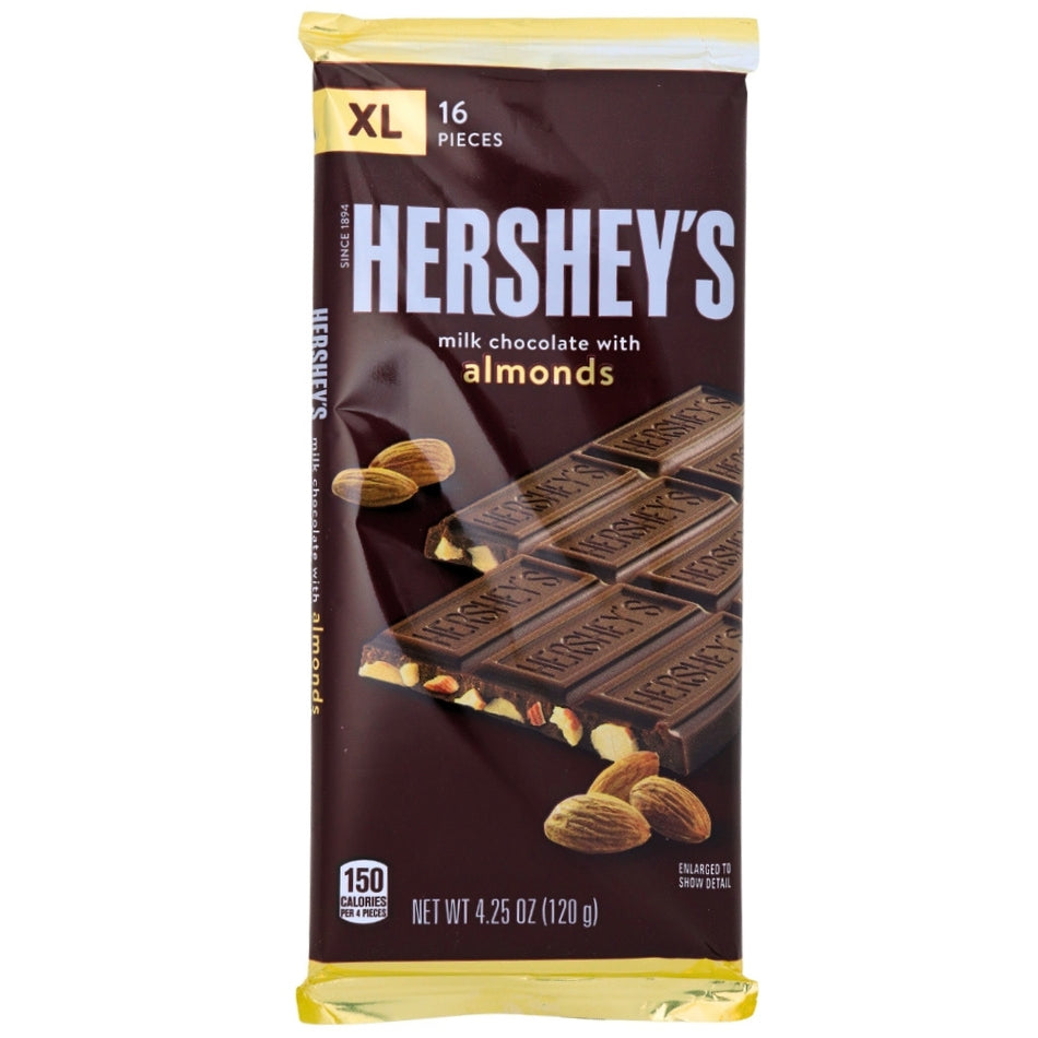 Hershey's Milk Chocolate with Almonds XL - 4.25oz