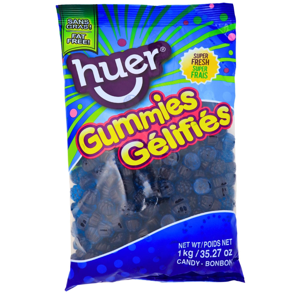 Huer Blue Razzberries - 1kg