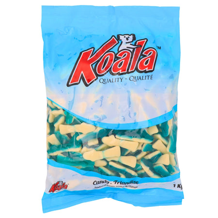 Koala Blue Sharks Candies-1 kg, Koala Blue Sharks Candy, Ocean-inspired candies, Bite-sized blue sharks, Sweet and tangy flavor, Underwater wonderland treats, Fun shark-shaped candies, Kid-friendly snacks, Beach snack delights, Sea creature candies, Flavorful adventure, Fin-tastic candy choice, Dreamy deep-sea treats, Bite-sized flavor voyage, Whimsical shark candy