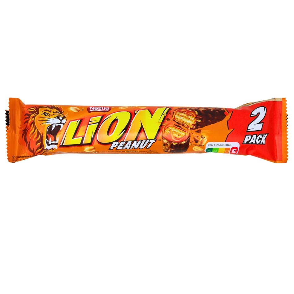 Lion Bar - Peanut 2pack - 31g - British Chocolate