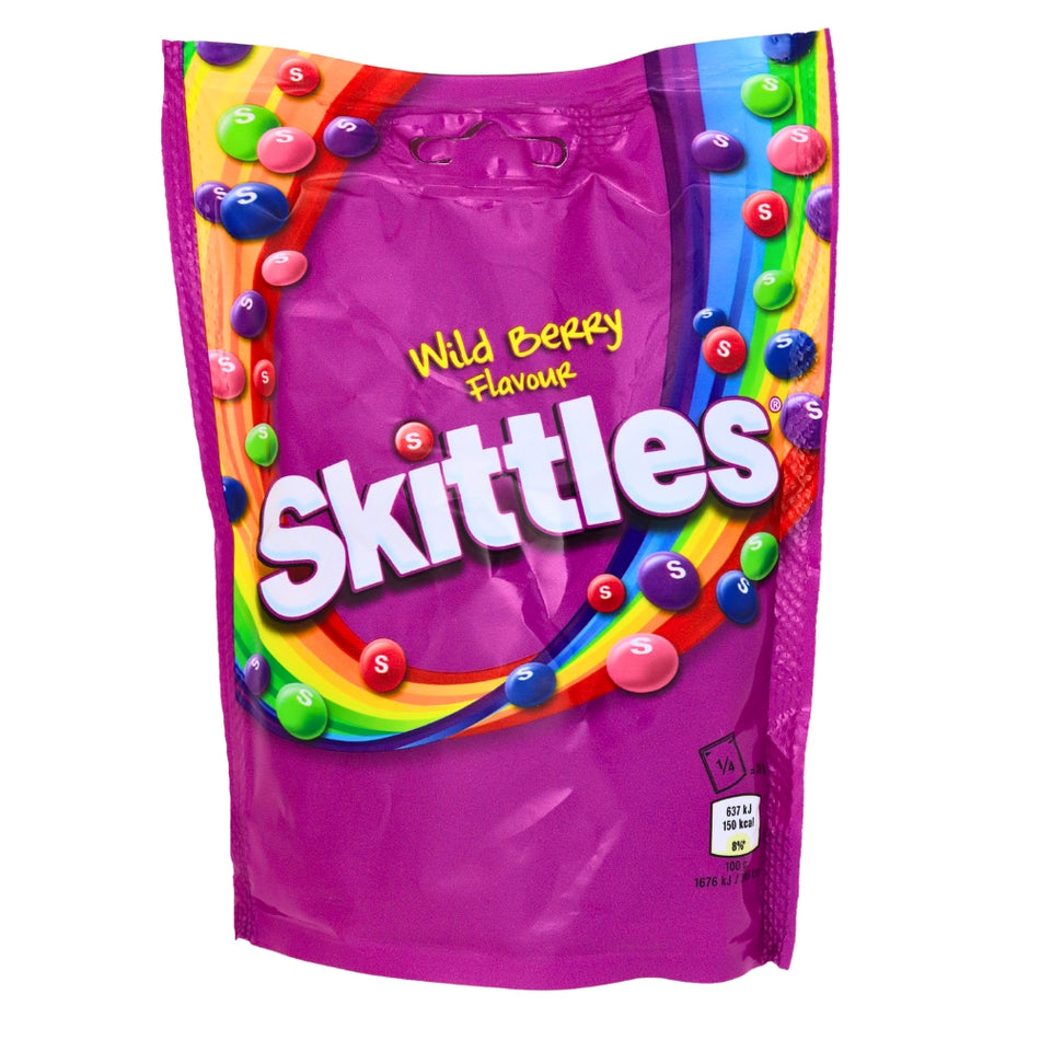 British Candy - Skittles - Wildberry Skittles