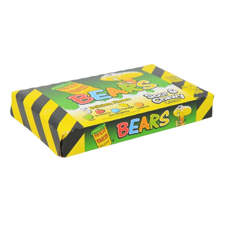 Toxic Waste Sour Bears Theater Box - 3oz Nutrition Facts Ingredients, Toxic Waste Sour Bears Theater Box, Sour candy sensation, Tangy punch, Chewy sour goodness, Intense sour flavors, Sweet and sour treat, Convenient theater box, Sharing candy, Pucker-worthy experience, Sour-licious fun, toxic waste, toxic waste candy, sour candy