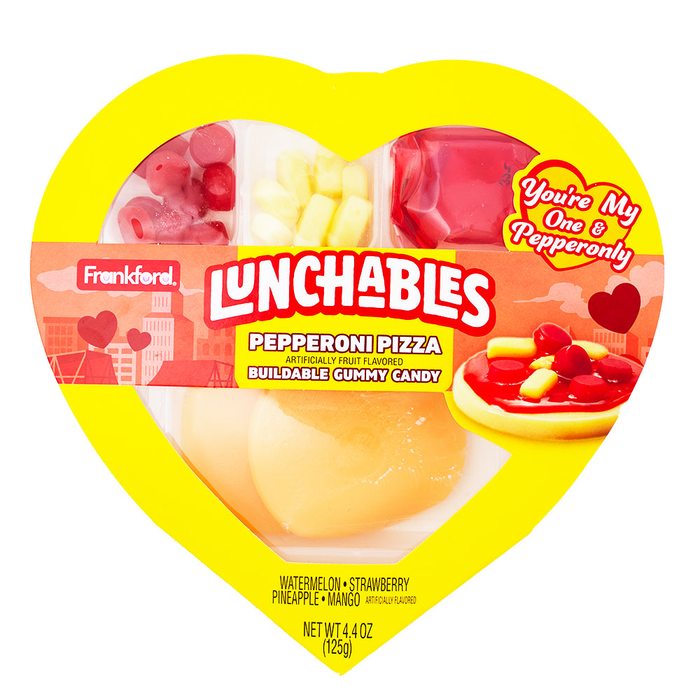 Kraft Lunchables Pizza Kit Heart Gift Box - 4.4oz