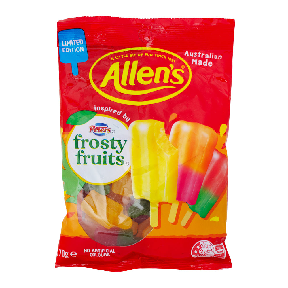 Allen's Frosty Fruits Popsicle Gummies (Aus) - 170g