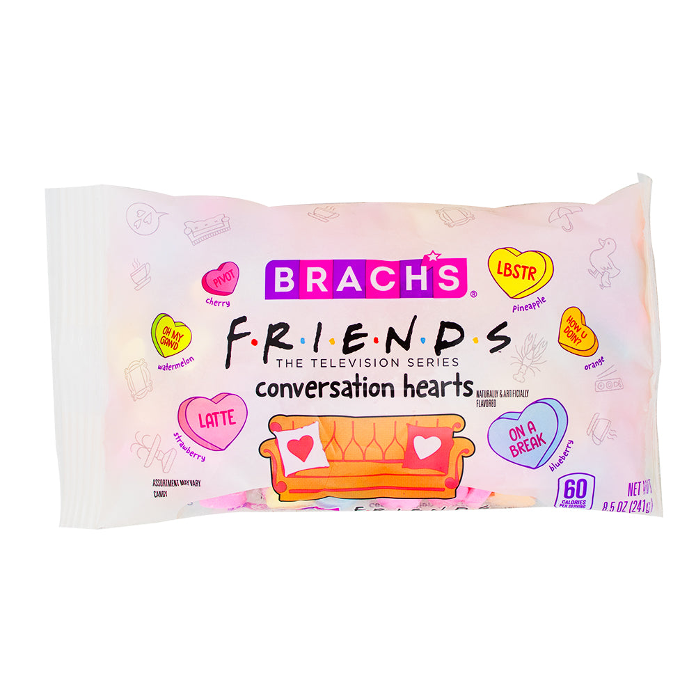 Friends Conversation Hearts - 8.5oz-Candy hearts-Valentine's Day candy-Friends Conversation Hearts