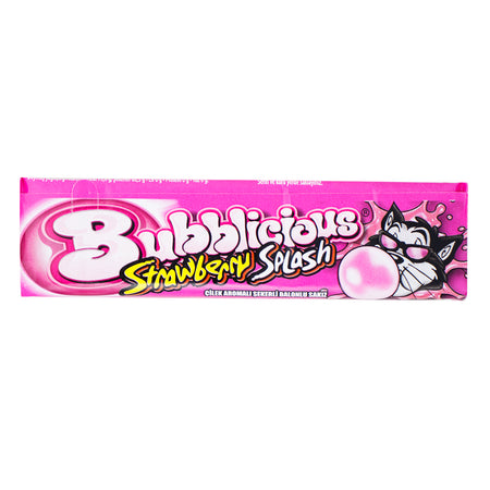 Bubblicious Gum Strawberry Splash+