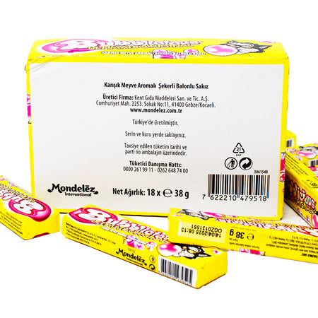 Bubblicious Gum Ultimate Original Nutrition Facts Ingredients