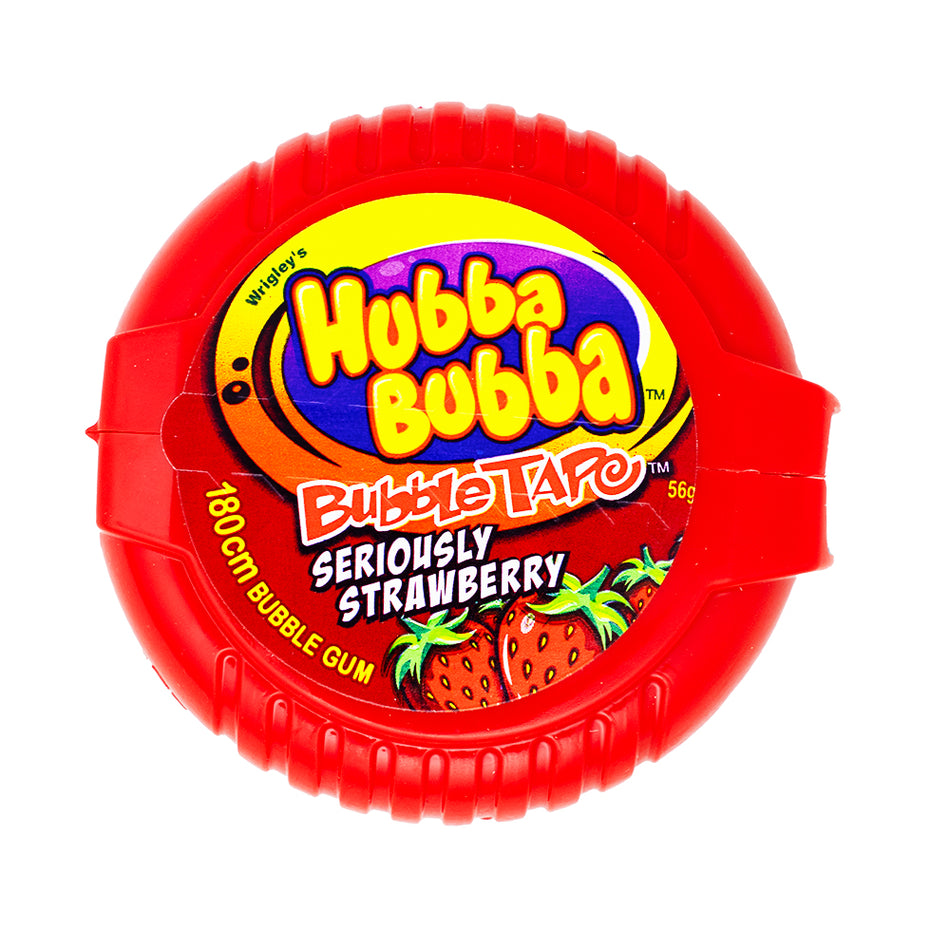 Hubba Bubba Tape Seriously Strawberry (Aus)