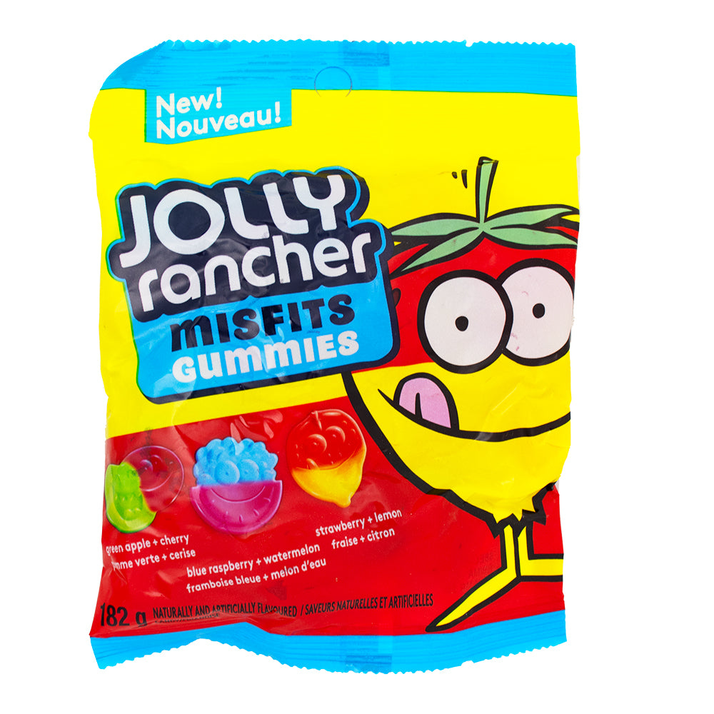 Jolly Rancher Misfits Gummies Candy - 182 g