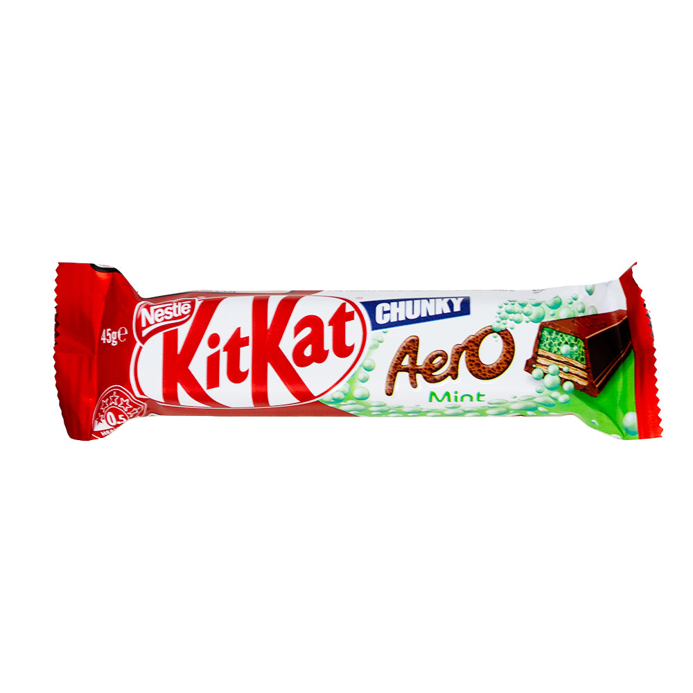 Australia Kit Kat Chunky Aero Mint - 45g (Aus)