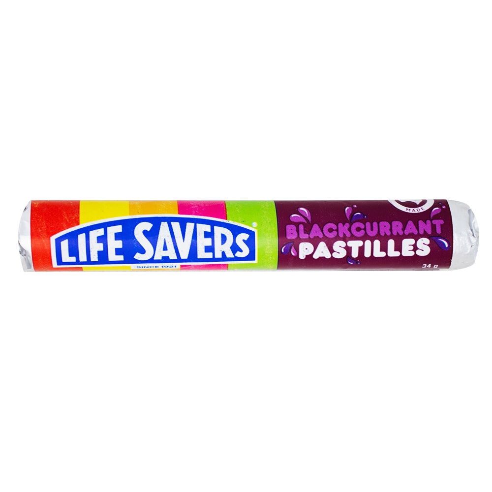 Australia Lifesaver Blackcurrant Pastilles - 34g (Aus)