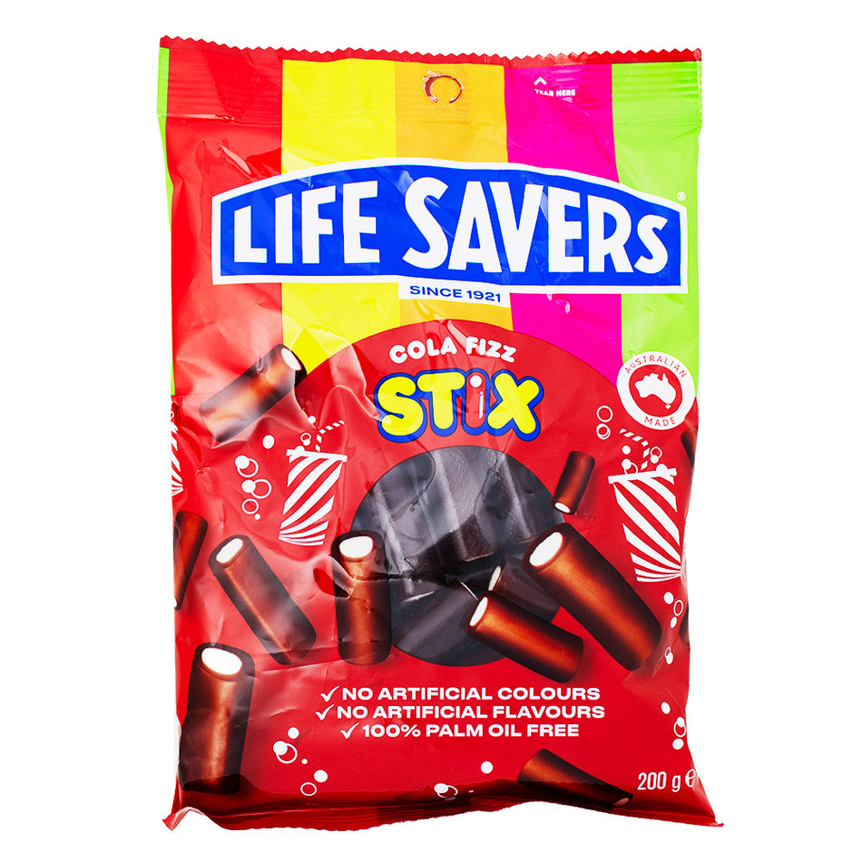 Lifesavers Stix Cola Fizz (Aus) - 200g