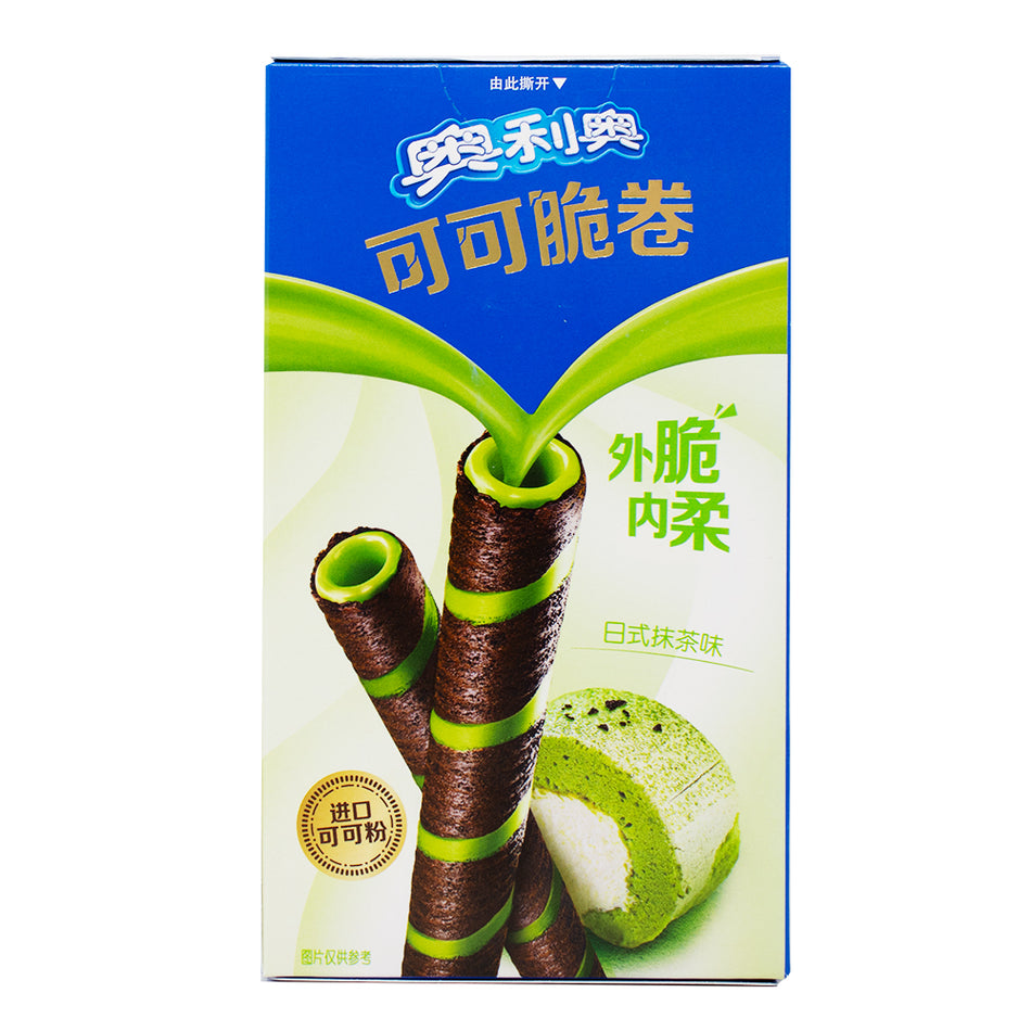 Oreo Cocoa Crisp Rolls Matcha (China) - 50g