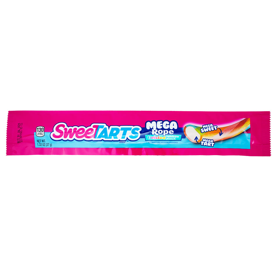 Sweetarts Mega Rope Twisted Rainbow Punch - 1.32oz