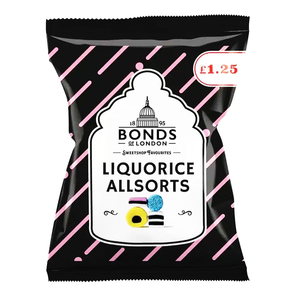 Bonds Liquorice Allsorts (UK) - 130g