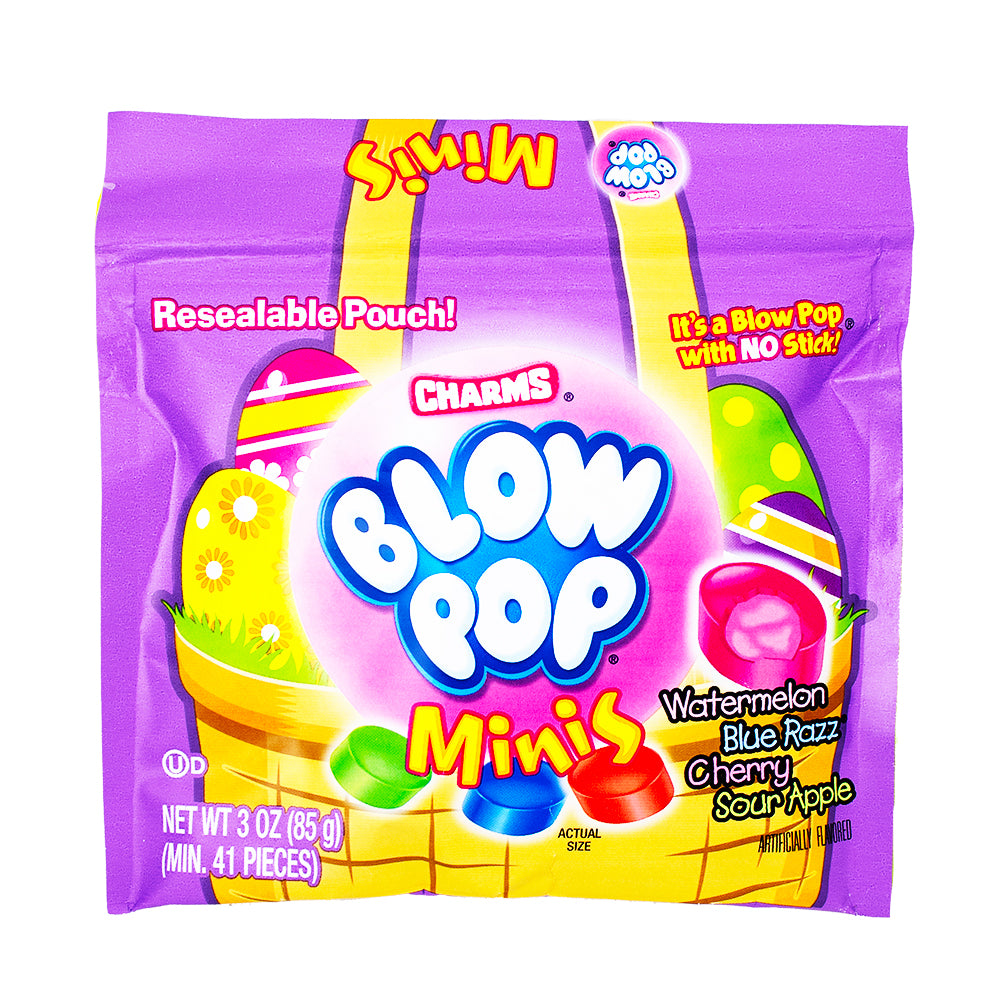 Charms Easter Blow Pop Minis Pouch - 3oz