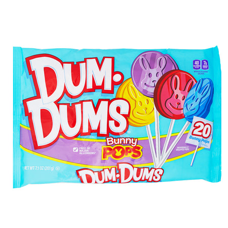 Dum Dums Easter Bunny Pops 25 Pieces - 7.1 oz