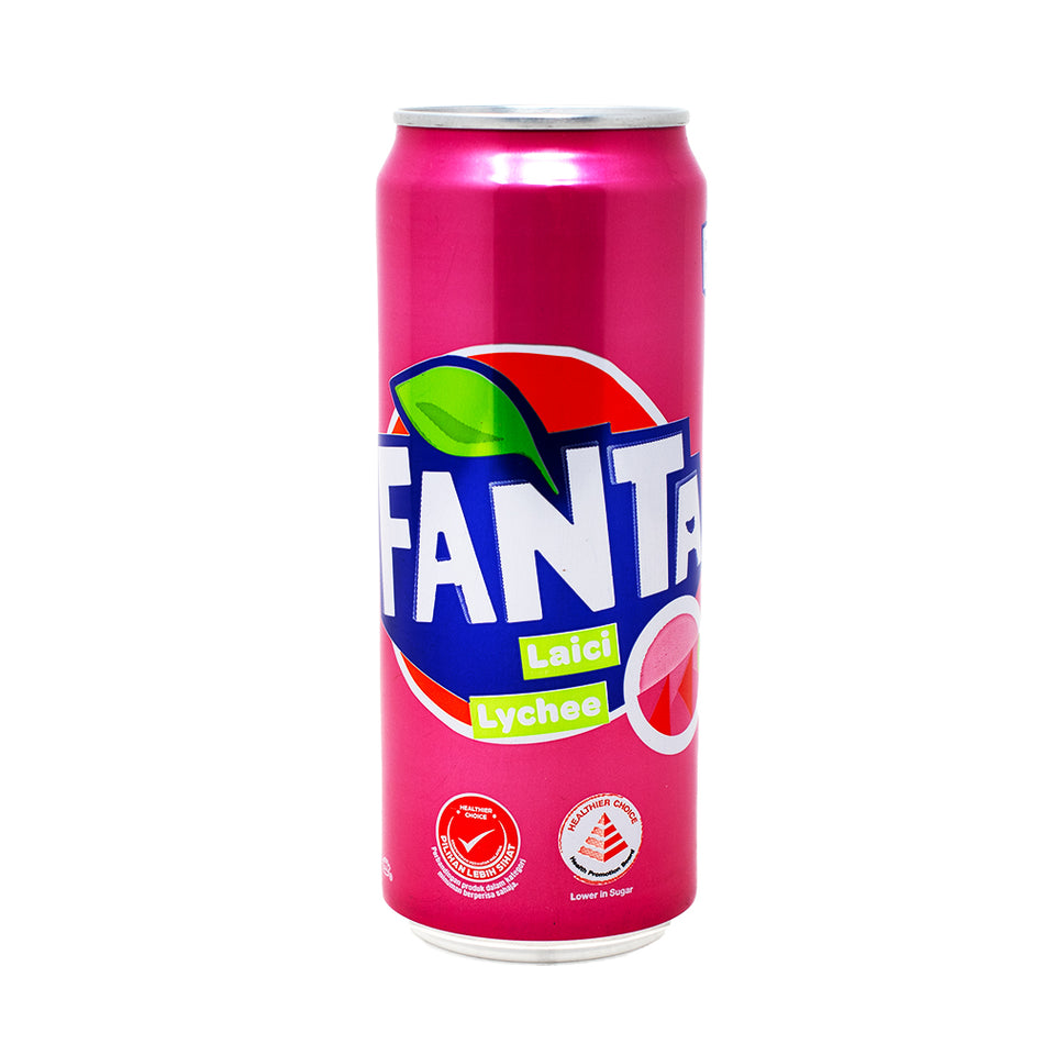 Fanta Lychee Soda Pop (Malaysia) - 320mL