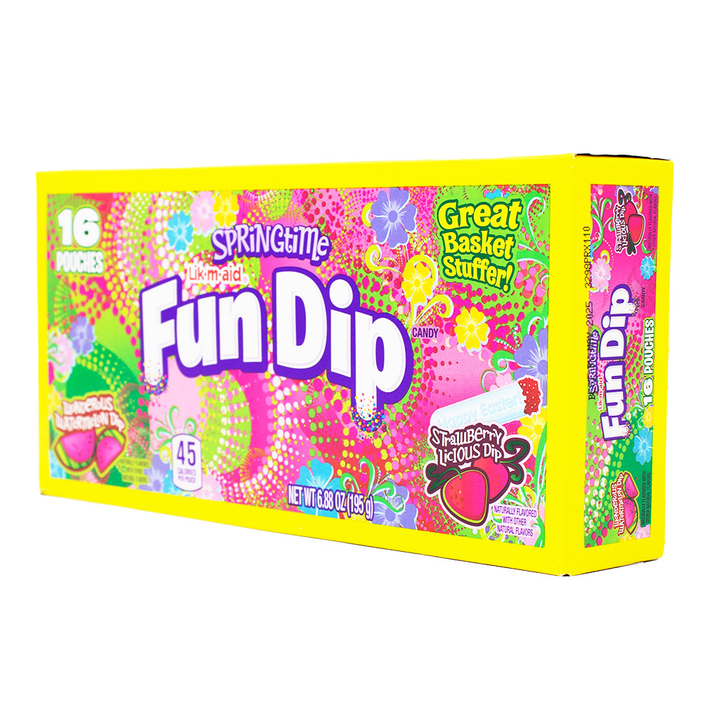 Fun Dip Springtime Watermelon/Strawberry 16 Pouches