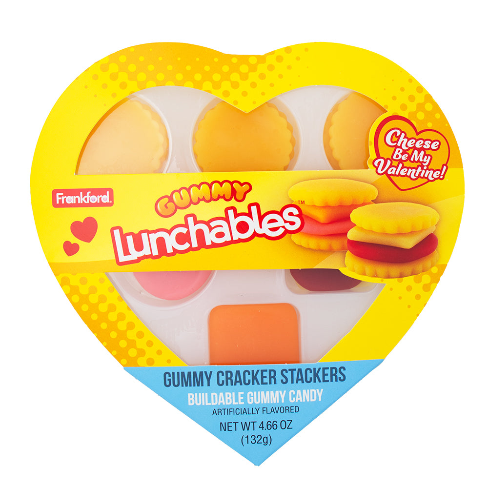 Kraft Lunchables Cracker Stackers Heart Gift Box - 4.66oz